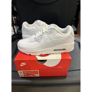 Nike Air Max 90 Leather GS 'White'